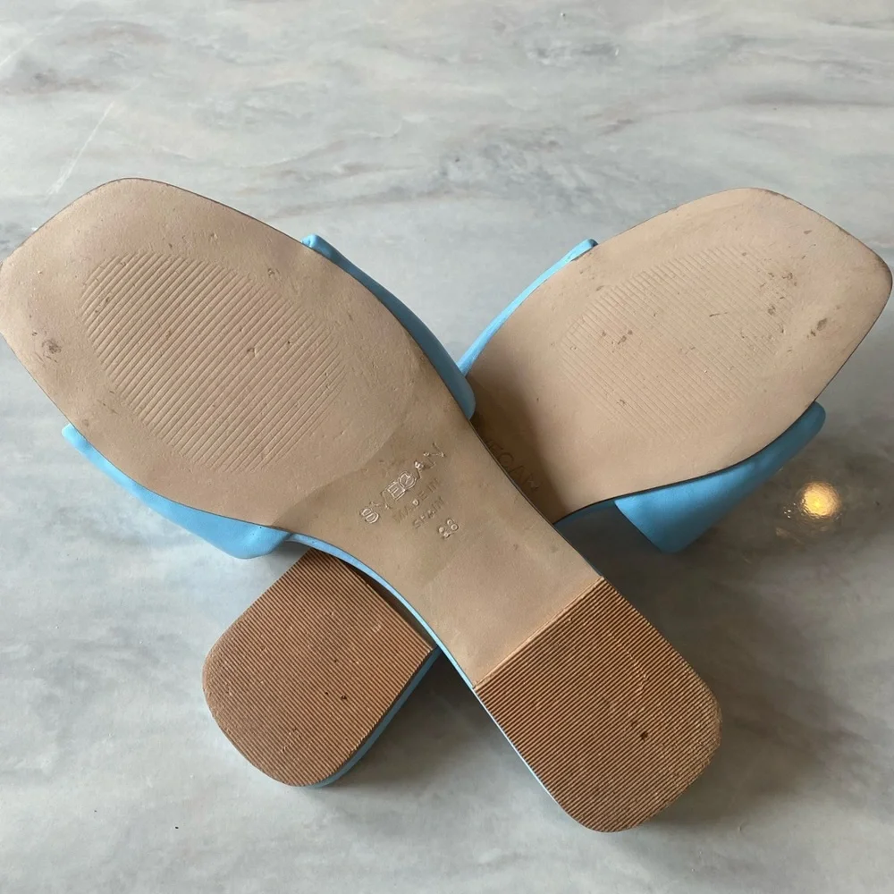 ALOHAS Vegan “Svegan” slide sandals - Robins egg blue - Picture 3 of 3